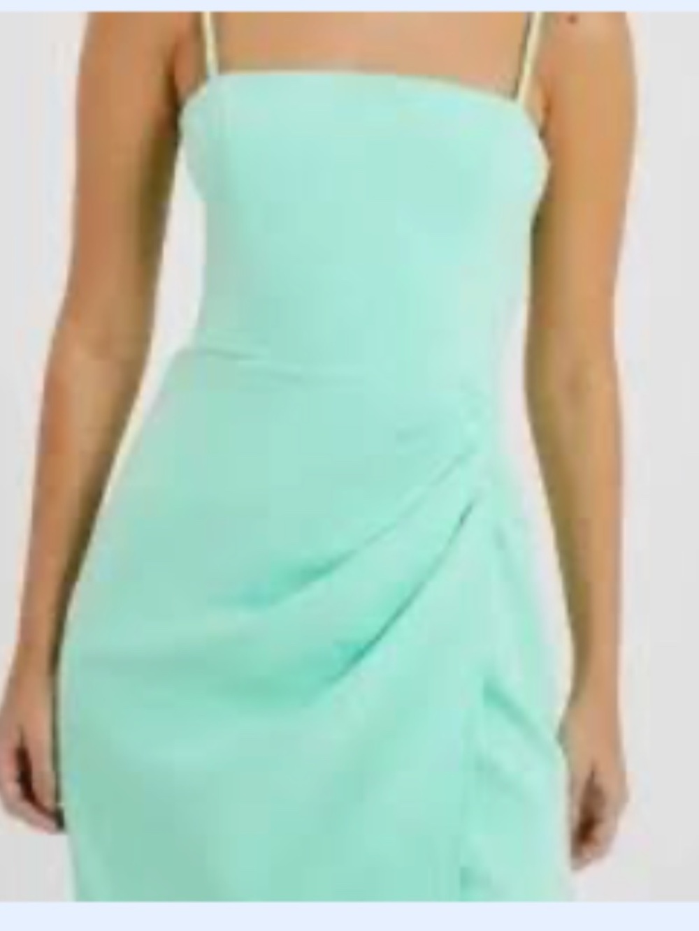 French Connection - Macha Green Whisper Dress - US6 - BNWT